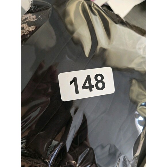 Candalite Woman's BridesMaids Dress Woman's 3X XXXL Black Gold Lace Mermaid Fit - Picture 6 of 6